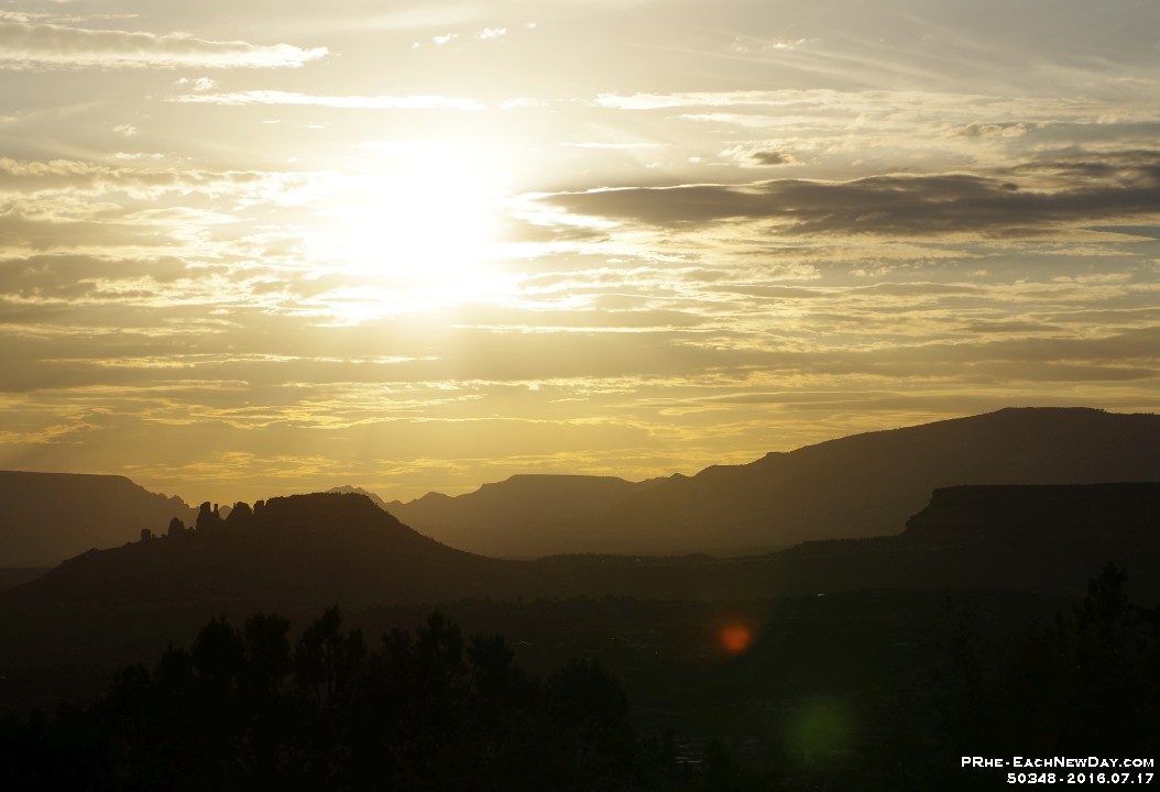 50348CrEx - Sunset, Airport Overlook, Sedona